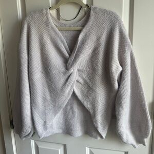 Fashion Nova twist front sweater